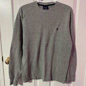 Polo Ralph Lauren Gray Sleepwear Top